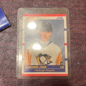 Jaromir jagr first year card